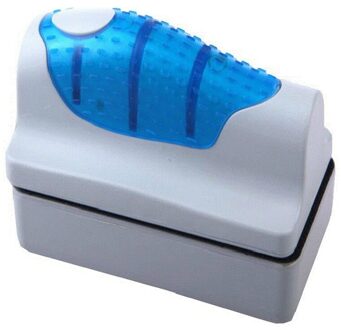 Reptielen & Amfibieën Schoon Gereedschap Magnetische Aquarium Fish Tank Glass Algen Schraper Cleaner Drijvende Borstel 4 Size