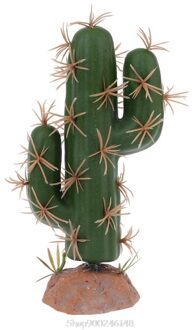 Reptielen Habitat Groene Plastic Terrarium Plant Voor Amfibieën Thuis Tuin Ornament N11 20 3