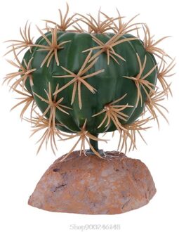 Reptielen Habitat Groene Plastic Terrarium Plant Voor Amfibieën Thuis Tuin Ornament N11 20