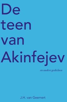 Republiek, De De Teen Van Akinfejev - J.H. van Geemert