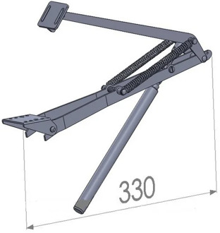 RERO High Quality Double Spring Greenhouse Automatic Ventilation Window Opener