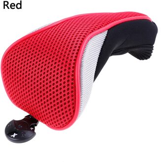 Rescue Hoofd Covers Golf Bescherming Set Mesh Golf Headcover Premium Golf Club Hybrid Ut Headcover Outdoor Sport rood