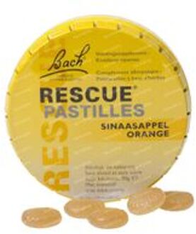 Rescue Remedy Pastilles - 50 gr - sinaasappel - Voedingssupplement