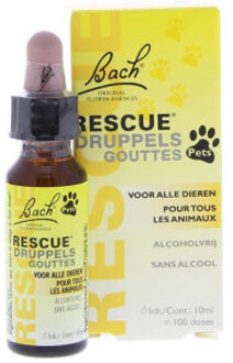 Rescue Remedy Pets Druppels - Dieren Antistressmiddel - 10 ml