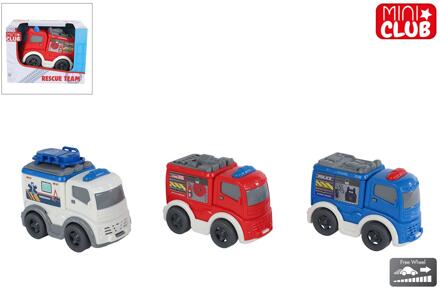 Rescue voertuig free wheel 8cm verschillende