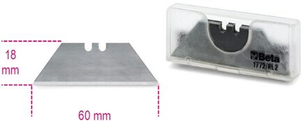 Reserve messen per 10 verpakt voor de modellen 1772R,1772H,1774,1777BMT, 1777T 1772RL/2