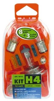 Reservelampset 11-delig H4 4258153
