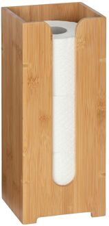 Reserverolhouder bambo hout bruin / toiletrol houder