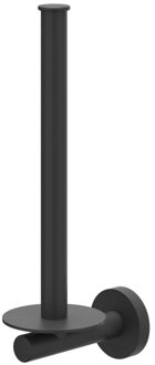 Reserverolhouder IVY Wandmodel Voor 2 Rollen Mat Zwart PED