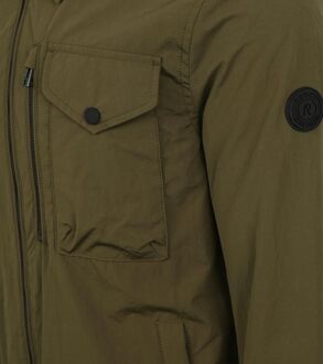 Reset Jas Astier Donkergroen - L,XL