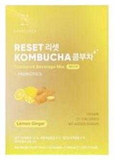 Reset Kombucha - 3 Types Lemon Ginger