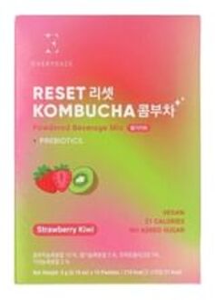 Reset Kombucha - 3 Types Strawberry Kiwi
