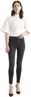 Reshape super skinny black vintage Zwart - 33-30