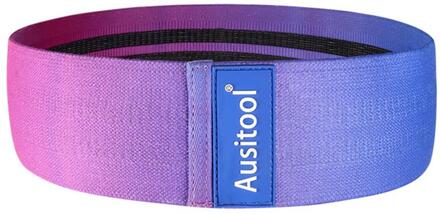 Resistance Bands Voor Mannen Vrouwen Booty Benen Oefening Weerstand Loop Home Fitness Stretching Bands 3 Kleuren paars