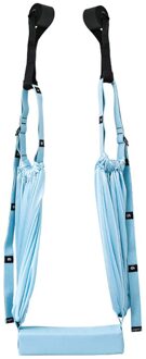 Resistance Bands Yoga Riem Stretch Fitness Indoor Gym Handstand Vormgeven Yoga Muur Touw Antenne Yoga blauw
