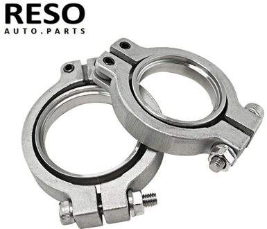 RESO--V Band Klem Set Kit W/Schroeven Moeren En Seals Fit Voor Tial 44Mm Wastegate