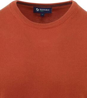 Respect Oinix Pullover O-Hals Oranje - XXL