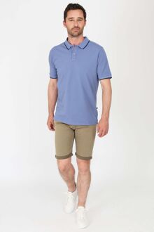 Respect Polo Tip Ferry Blauw - L,M,S,XL
