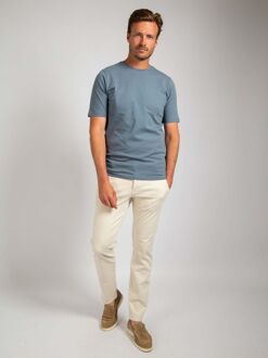 Respect T-shirt Jim Blauw - XXL