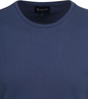Respect T-shirt Jim Denim Blauw - 3XL,L,M,S,XL,XXL