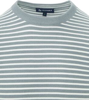 Respect Trui Otto Groen Streep - XL,XXL