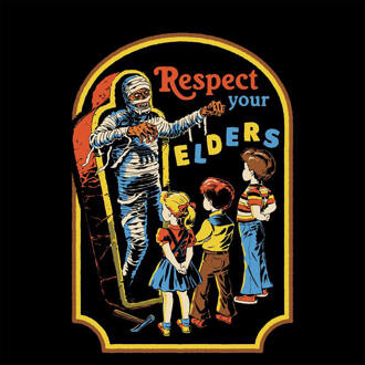 Respect Your Elders Men's T-Shirt - Black - L - Zwart