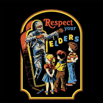 Respect Your Elders Men's T-Shirt - Black - M - Zwart