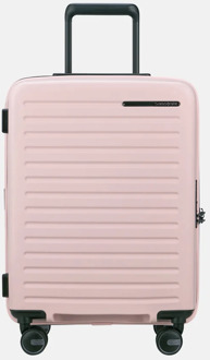 Restackd handbagage koffer 55 cm uitbreidbaar rose Roze - No Size