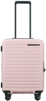 Restackd handbagage koffer 55 cm uitbreidbaar rose Roze