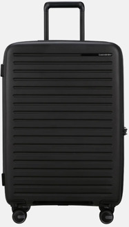 Restackd reiskoffer 68 cm uitbreidbaar black Zwart - No Size