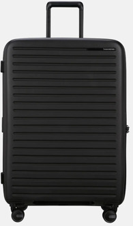 RestackD reiskoffer 75 cm uitbreidbaar black Zwart - No Size