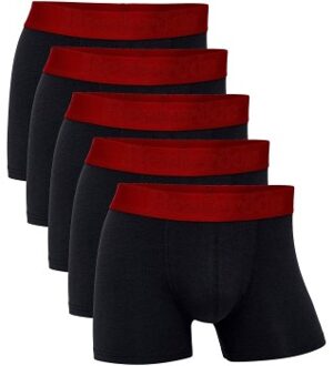 Resteröds 10 stuks Gunnar Bamboo Boxer * Actie * Blauw,Zwart,Versch.kleure/Patroon,Grijs,Groen,Geel,Rood - Small,Medium,Large,X-Large,XX-Large