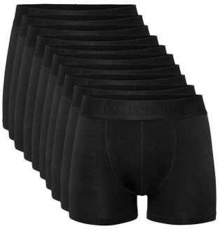 Resteröds 10 stuks Gunnar Cotton Boxer * Actie * Zwart,Versch.kleure/Patroon - Small,Medium,Large,X-Large,XX-Large