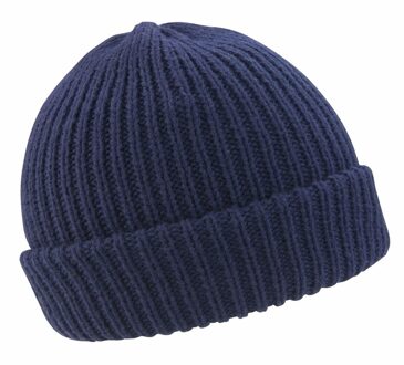 Result Dikke winter muts unisex navy