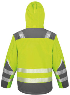 Result Dynamische reflecterende jas voor volwassenen - maat XL Geel