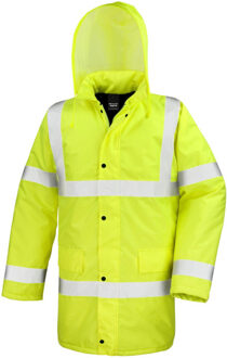 Result Heren motorway hi-vis jacket - maat XL Geel