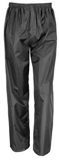 Result Regenbroek - volwassenen - zwart - nylon