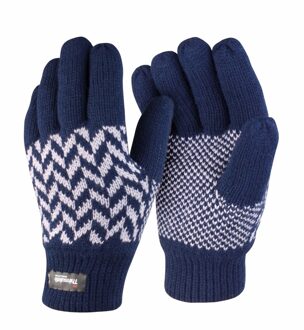 Result thinsulate handschoenen navy S/m