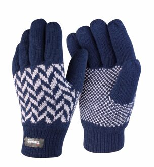 Result thinsulate handschoenen navy