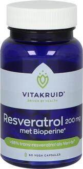 Resveratrol 200 mg met Bioperine® - Vitakruid