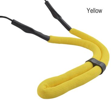 Retail 1 stuk Kids' Float Zonnebril Lanyard Verstelbare Multicolor Drijvende Foam Sunglass cord Houder Multi Kleur geel