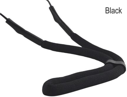 Retail 1 stuk Kids' Float Zonnebril Lanyard Verstelbare Multicolor Drijvende Foam Sunglass cord Houder Multi Kleur zwart