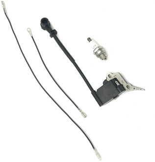 Retail Ignition Coil Module Spark Plug FIT for CHINESE CHAINSAW 2500 25CC ZENOAH G2500 TIMBERPRO LAWNFLITE Parts