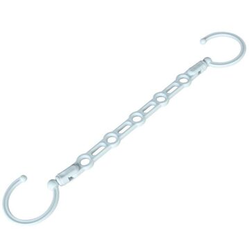 Retatable Winddicht Antislip Kleerhangers Rekken Draagbare Reizen Colthing Drogen Opknoping Garderobe Kast Hanger Opslag Houder blauw