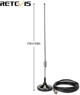 Retevis MR100 Mobile Magnet mount & antenna combination SL16/PL259 for Mobile Car Radio C9058A
