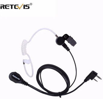 RETEVIS RE-2322 Air Acoustic Tube Earpiece PTT Mic Walkie Talkie Headset For TYT MD-380 MD380 MD 380 Retevis RT3 RT3S J9110A