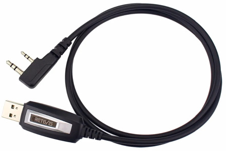 Retevis USB Programming Cable for Kenwood BAOFENG UV-5R BF-888s Revevis H777 RT5R RT619 RT22 RT80 TYT For Win XP/7/8 System