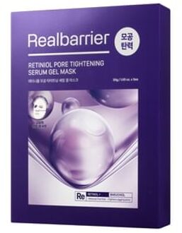 Retiniol Pore Tightening Serum Gel Mask Set 30g x 5 sheets