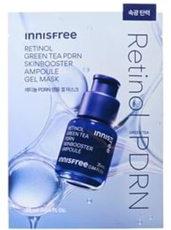 Retinol Green Tea PDRN Skin Booster Ampoule Gel Mask 25ml x 1 sheet