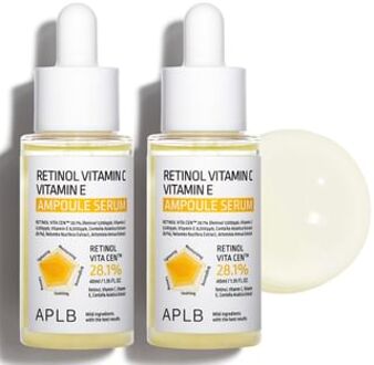 Retinol Vitamin C Vitamin E Ampoule Serum (2 stuks)